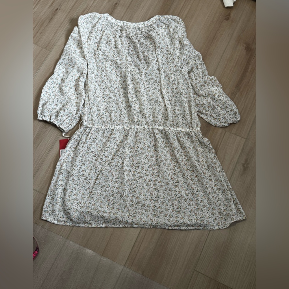 NWT Target Cream Floral Tunic Top size XL - Picture 8 of 8